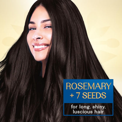 Herbs India 7 Seed Hair Oil With Rosemary – 280 Ml | Nourishing Herbal Oil For Lush, Healthy Hair