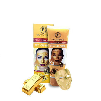 Heaven Original Dove 24k Gold Peel Off Mask – Luxurious Anti-aging & Deep Cleansing Skincare – 100 Ml